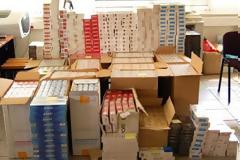 Συνελήφθη αλλοδαπός λαθρέμπορος στη Βάρδα - Κατασχέθηκαν 8.000 λαθραία τσιγάρα