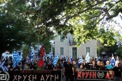 Συγκέντρωση της Χρυσής Αυγής στα Τρίκαλα