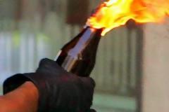 Μολότωφ έριξαν άγνωστοι στο κτίριο της Περιφέρειας ΑΜΘ . Μικρές υλικές ζημιές