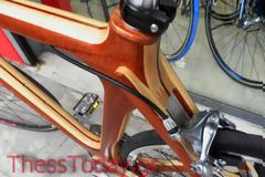 Το πρώτο ελληνικό ξύλινο ποδήλατο