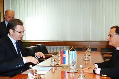 Δήλωση Π. Παναγιωτόπουλου μετά τη συνάντηση του με τον Πρώτο Αντιπρόεδρο της Σερβικής Κυβέρνησης, Υπουργό Άμυνας και Αρχηγό του Προοδευτικού Κόμματος, Αλεξάντερ Βούτσιτς