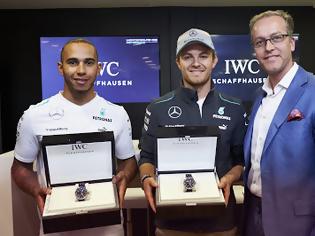 Φωτογραφία για Ο Lewis Hamilton και ο Nico Rosberg, οι νέοι πρεσβευτές της IWC Schaffhausen
