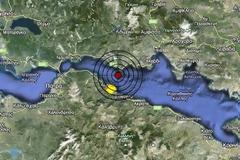 Σεισμός 3,5 Ρίχτερ βόρεια του Αιγίου