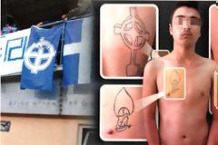 Φωτογραφία του Αφγανού που πέταξε σε γκρεμό την φοιτήτρια στην Κέρκυρα, με τα τατουάζ - σβάστικα