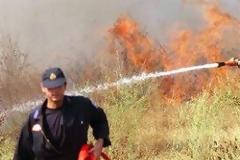 Συναγερμός από δύο φωτιές στο Ηράκλειο