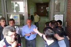 Ένταση το πρωί στο δημαρχείο Τρικάλων