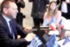 Ο Στουρνάρας στη Γαλλία