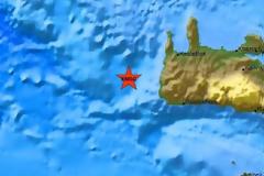 Σεισμός 3,5 Ρίχτερ δυτικά της Κρήτης