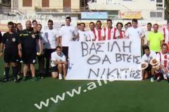 Με επιτυχία ο Φιλανθρωπικός Αγώνας Ποδοσφαίρου για τον μικρό Βασίλη από τους Αιμοδότες και τους Φύλακες του Ουρανού