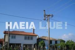 Θολό Ζαχάρως: Μεταμεσονύχτια αναστάτωση από έκρηξη σε κολώνα της ΔΕH