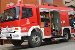 Επιχείρηση απεγκλωβισμού ατόμου στο Προσήλιο μετά από πτώση χωμάτινου όγκου σε σκαπτικό μηχάνημα