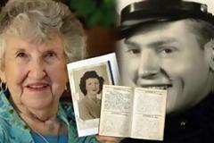 Βρήκε το ημερολόγιο του συντρόφου της μετά από... 70 χρόνια!