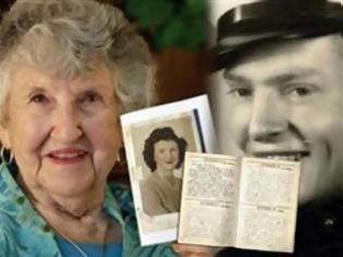 Φωτογραφία για Βρήκε το ημερολόγιο του συντρόφου της μετά από... 70 χρόνια!