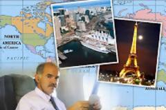 ΓΑΠ - O άνθρωπος που πούλησε την χώρα και κάνει το γύρο του κόσμου με χρήματα του ελληνικού λαού...!!!