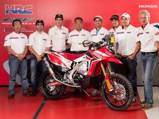 Φωτογραφία για Η ομάδα της Honda-HRC για το Dakar Rally 2014