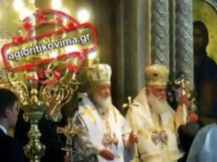 Φωτογραφία για Πανηγυρικό συλλειτουργο με τον πατριάρχη Μόσχας στον Άγιο Παντελεήμονα