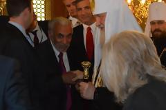 Ο Πατριάρχης Ρωσίας συνεχάρη τον πρόεδρο του ΙΣΑ (Φωτογραφίες)