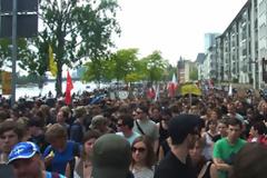 Συγκεντρώσεις συμπαράστασης των Γερμανών υπέρ των Τούρκων