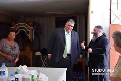 Επίσκεψη του πολιτευτή Παραβάντη στο συσσίτιο του Ιερού ναού Ευαγγελιστρίας Ναυπλίου