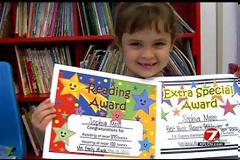 5χρονη μαθήτρια διάβασε 875 βιβλία σε έναν χρόνο!