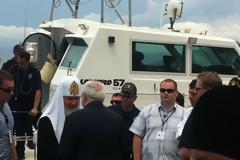 3212 - Στη Δάφνη ο Πατριάρχης Μόσχας (φωτ.)