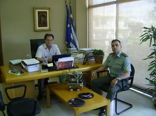 Φωτογραφία για Επίσκεψη νέου Διοικητή της 61 Μ.Ε. στο Δήμαρχο Φαρσάλων