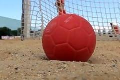 Η εθνική γυναικών beach handball στο τουρνουά της Λούτσας στην Πρέβεζα