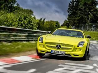 Φωτογραφία για Ρεκόρ της ηλεκτρικής Mercedes SLS AMG στο Nurburgring