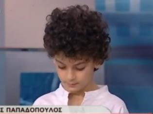 Φωτογραφία για Ένα παιδί υπαλλήλου της ΕΡΤ μιλά στον Πρωθυπουργό [video]