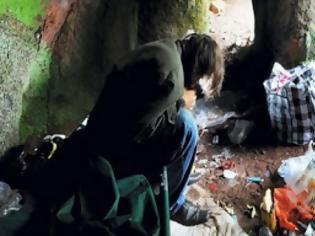 Φωτογραφία για Εικόνες που σοκάρουν: Ανθρωποι ζουν σε σπηλιές στην Αγγλία