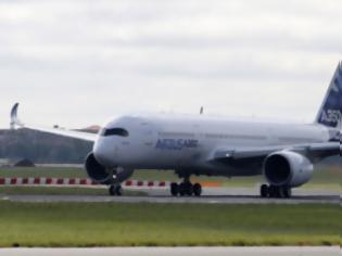 Φωτογραφία για Η πρώτη πτήση του νέου Airbus 350