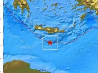 Φωτογραφία για Σεισμός 6 Ρίχτερ νότια της Κρήτης