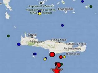 Φωτογραφία για Ο Εγκέλαδος χτύπησε ξανά στην Κρήτη - Σεισμός 5,9 Ρίχτερ