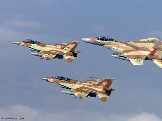 Φωτογραφία για 40 F-16 του Ισραήλ πάνω από το Οικόπεδο 12 της Κύπρου