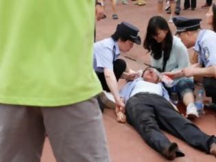 Φωτογραφία για Τραυματίες στη Σανγκάη λόγω Μπέκαμ