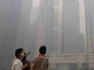 Φωτογραφία για Πνίγεται στην αιθαλομίχλη η Σιγκαπούρη