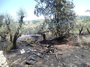 Φωτογραφία για Φωτιά σε ιδιωτικό χώρο στον Αρχάγγελο Πρέβεζας