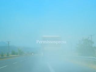 Φωτογραφία για Αμμοθύελλα στην εθνική οδό Θηβών Λιβαδειάς!