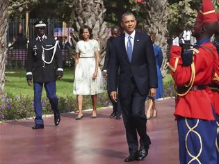 Φωτογραφία για Πολυήμερη επίσκεψη Mπαράκ Ομπάμα στην Αφρική - Πρώτος σταθμός η Σενεγάλη
