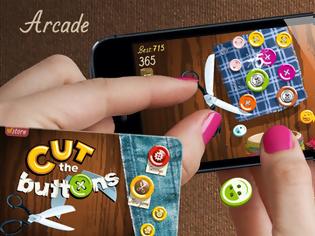 Φωτογραφία για Cut the Buttons: AppStore free game....Δωρεάν για λίγες ώρες