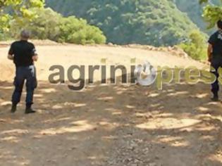 Φωτογραφία για Aιτωλ/νία: Το σημείο της συμπλοκής με τους Αλβανούς κακοποιούς - Αστυνομικός έπεσε σε χαράδρα και τραυματίστηκε