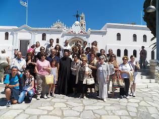 Φωτογραφία για Στη Μεγαλόχαρη της Τήνου, ολοκλήρωσε τις Προσκυνηματικές Εκδρομές του για το Εκκλησιαστικό Έτος 2012-2013, ο Ι.Ν. Αγίου Νεκταρίου Βούλας