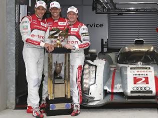 Φωτογραφία για Το Audi e-tron quattro νικητής και πάλι στο LeMans