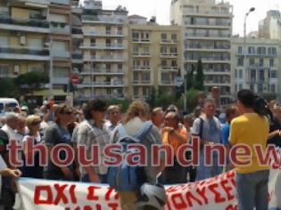 Φωτογραφία για Τύμπανα πολέμου ηχούν στους Δήμους του νομού Θεσσαλονίκης - Εργαζόμενοι διαμαρτυρήθηκαν έξω από το ΥΜΑ-Θ