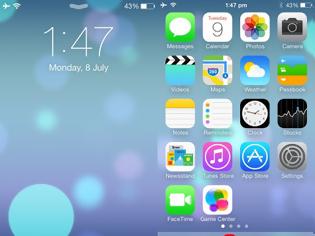 Φωτογραφία για Δείτε τις πρώτες αλλαγές του ios 7 beta 3