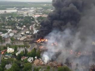 Φωτογραφία για Καναδάς: Έφτασαν τους 13 οι νεκροί από την έκρηξη σε αμαξοστοιχία