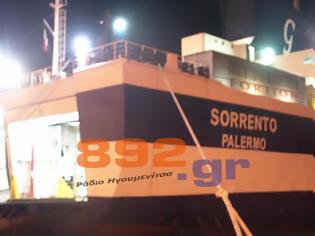 Φωτογραφία για Θανατηφόρο ατύχημα σε πλοίο του Grimaldi λίγο μετά τον απόπλου του πλοίου Sorrento από το λιμάνι της Ηγουμενίτσας [Video]