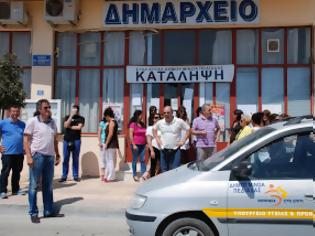 Φωτογραφία για Υπό κατάληψη οι υπηρεσίες του δήμου Μινωα Πεδιάδας. Η δημοτική αρχή στο πλευρό των εργαζομένων