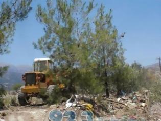 Φωτογραφία για Καθαρισμός παράνομης χωματερής στην Κρήτη