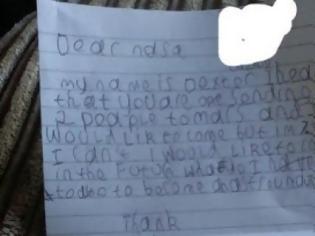 Φωτογραφία για 7χρονος έστειλε γράμμα στη NASA και η NASA ανταποκρίθηκε!